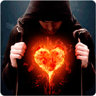 Fire Heart Live Wallpaper 1.0