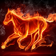Fired Horse Live Wallpaper 2.5.0
