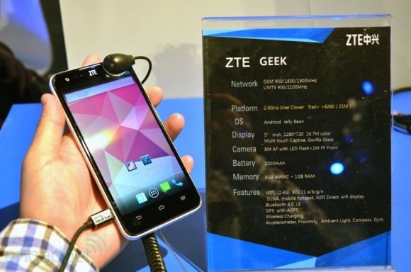 ZTE представила "гиковский" смартфон Geek