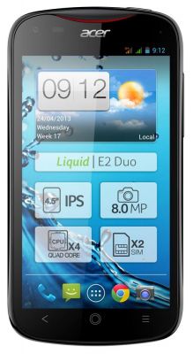 Acer представила смартфон среднего ценового сегмента Liquid E2