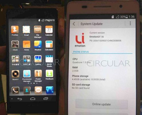 Huawei P6: новые подробности?