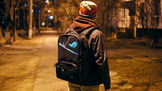 Геймерский рюкзак с подсветкой? Тестируем ROG Ranger BP3703 RGB