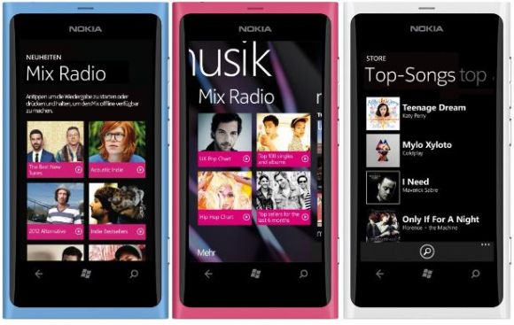 Устройства Nokia Asha получат бесплатный сервис Music c Mix Radio