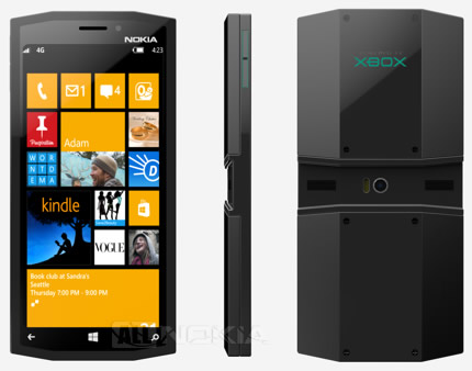 Дизайнер придумал концепт игрового смартфона Nokia Lumia Play