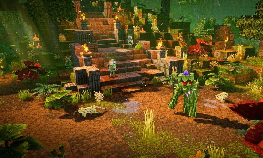 Первое DLC для Minecraft Dungeons: новые миссии, монстры и экипировка