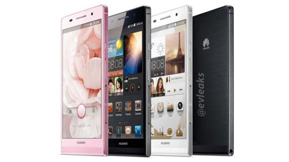 Huawei Ascend P6 представлен официально: самый тонкий смартфон