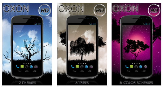 Обзор красивых живых обоев OXON Nature HD для Android