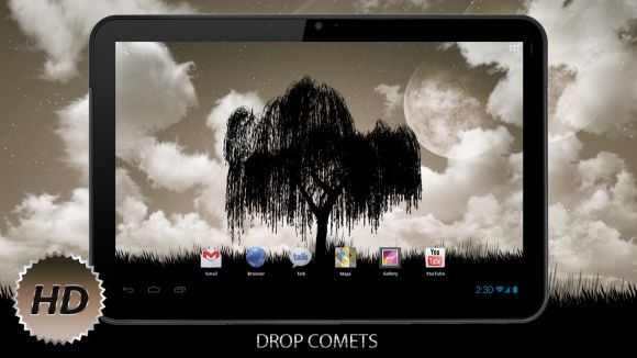 Обзор красивых живых обоев OXON Nature HD для Android