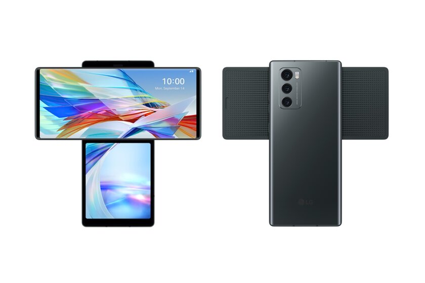 LG презентовала необычный смартфон Wing с вращающимся дисплеем