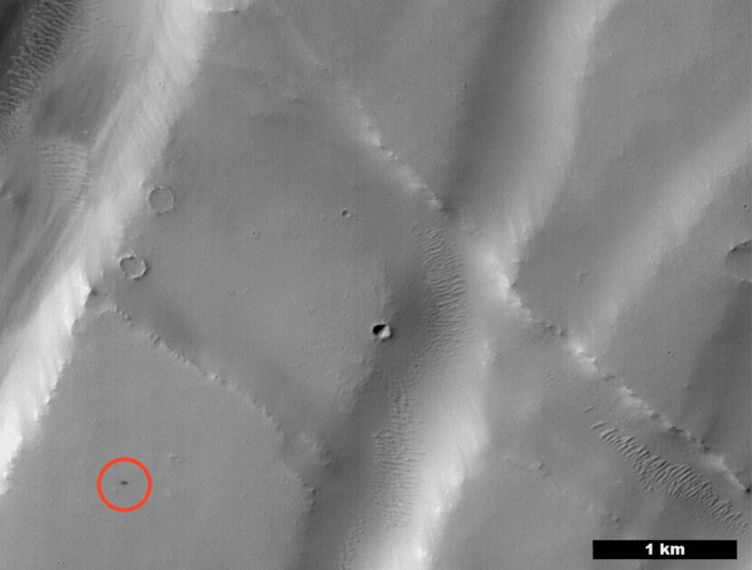 NASA использует ИИ для поиска кратеров на Марсе. Он справляется быстрее человека в 480 раз