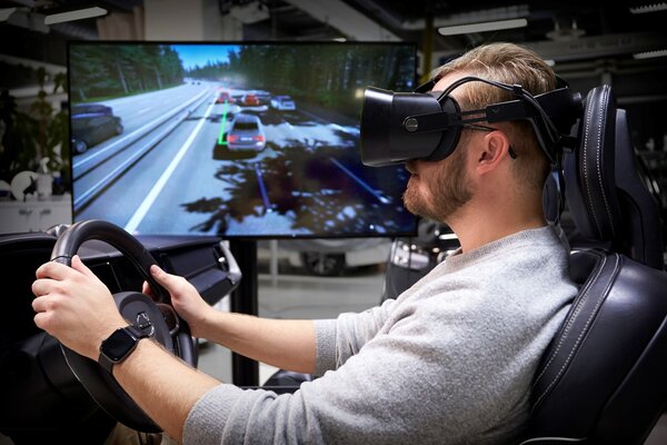 Volvo создала виртуальный симулятор для разработки технологий безопасности в автомобилях