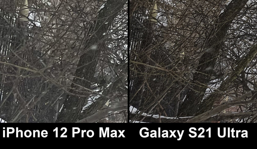 Битва камер: Galaxy S21 Ultra против iPhone 12 Pro Max. Я ожидал другого — Основной модуль. 4