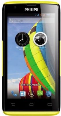 Цветной Philips Xenium w6500