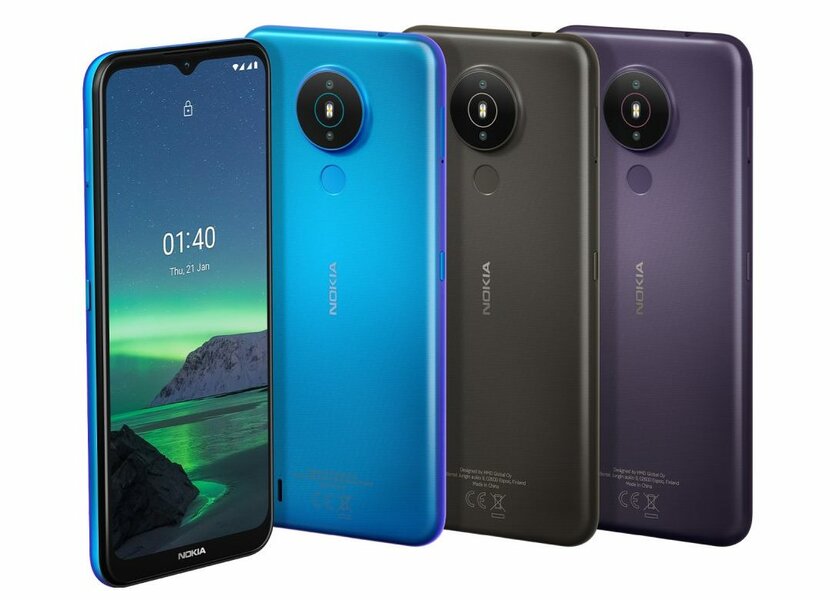 Представлен Nokia 1.4: крайне дешёвый смартфон на Android 10 Go