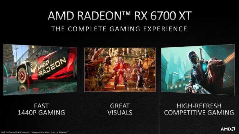AMD представит Radeon RX 6700 XT 18 марта: лучшая видеокарта для 2К за 9