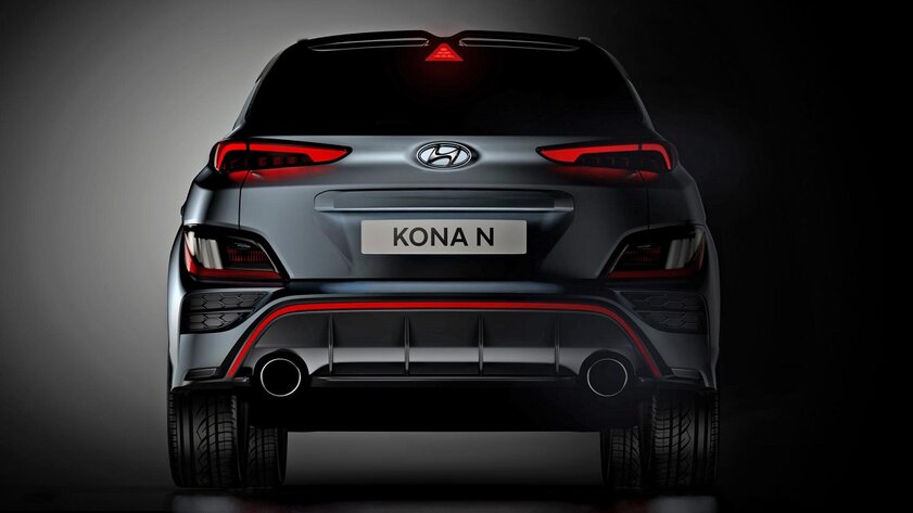 Hyundai показала дизайн дерзкого кроссовера Kona N