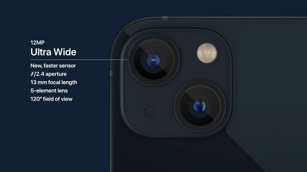 Представлены iPhone 13 и iPhone 13 mini: уменьшенный вырез, стабилизация камеры из 12 Pro Max и новые цвета