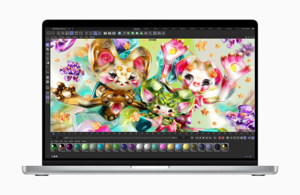 Представлены новые MacBook Pro: странный дизайн с чёлкой, mini-LED и 120 Гц