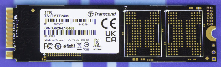 Обзор Transcend 240S 1 Тбайт: недорогой SSD, но придётся доработать за несколько сотен рублей — Внешний вид, особенности конструкции. 5