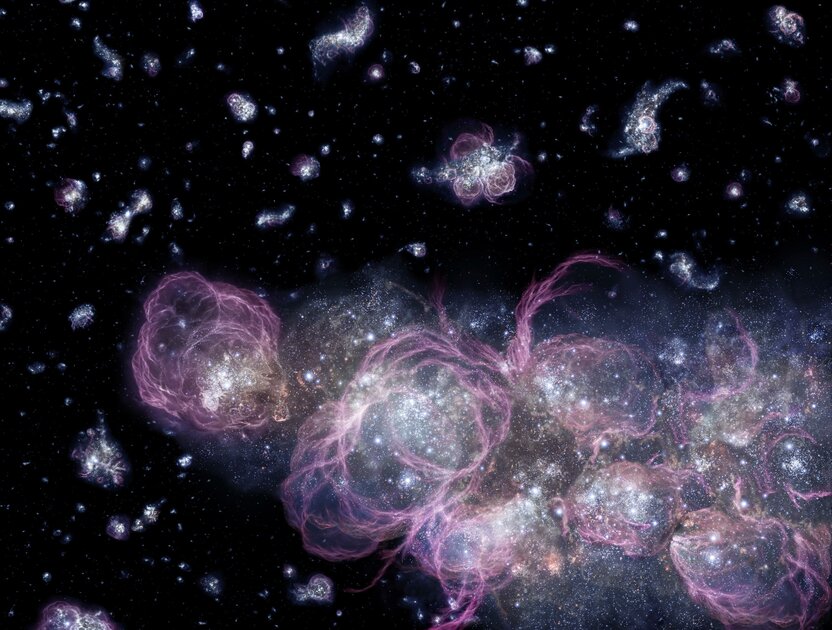 10 этапов формирования Вселенной: от Большого взрыва до нашего времени