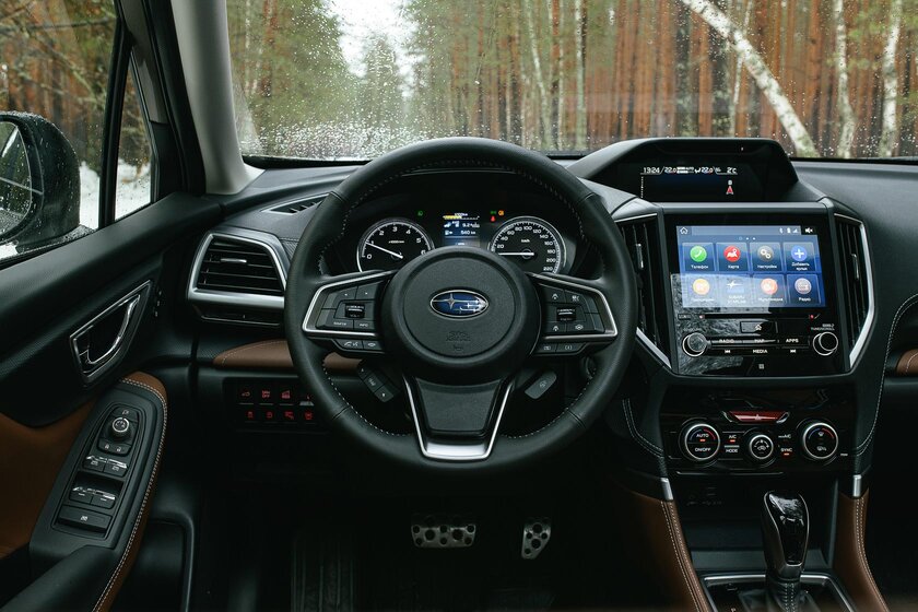 Редкость: и в лес не страшно, и по городу комфортно. Тест-драйв Subaru Forester (2022) — В статике. 21