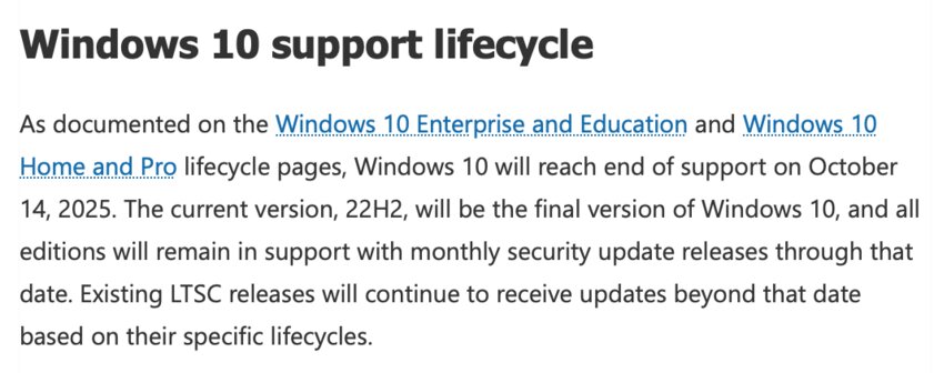 Разработка Windows 10 прекращена: крупных обновлений больше не будет