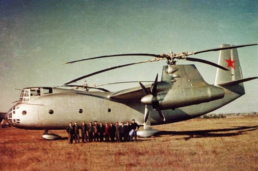 В России и СССР делали очень странные вертолёты: вот топ-9, в которые не верится без фото — Ка-22. 1