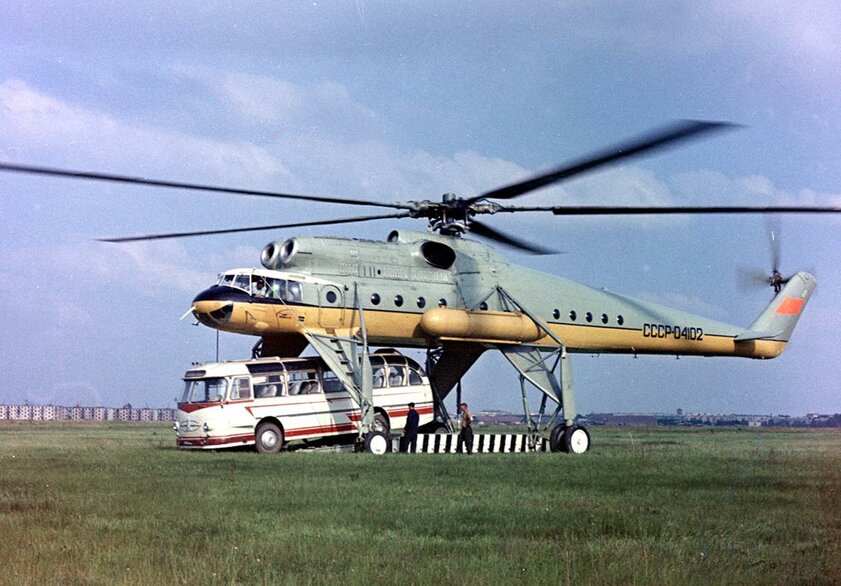 В России и СССР делали очень странные вертолёты: вот топ-9, в которые не верится без фото — Ми-10. 1