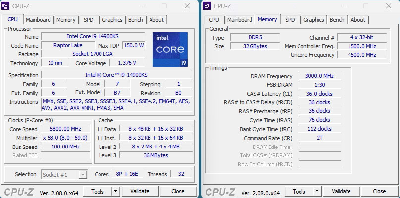 Самый быстрый в мире процессор (если не перегреется): обзор Intel Core i9-14900KS — Разгон. 1