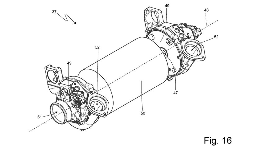 Ferrari подала патент на необычный водородный двигатель: он перевёрнут вверх ногами