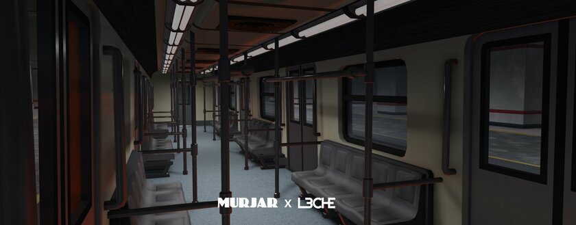 Разработчик показал реалистичный вагон метро для мира в Roblox