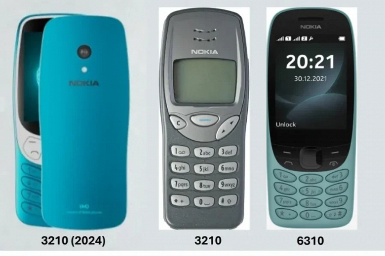 Nokia 3210 возвращается в новом обличии