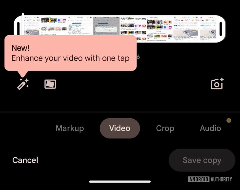 В Google Photos появится возможность улучшать видео нажатием одной кнопки