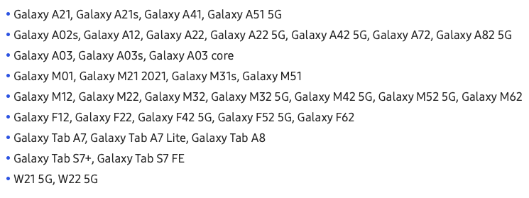 Samsung изменила график поддержки популярных смартфонов Galaxy A и M. Новый Galaxy C55 удивил