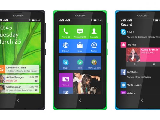 MWC 2014: компания Nokia официально представила линейку Android-смартфонов