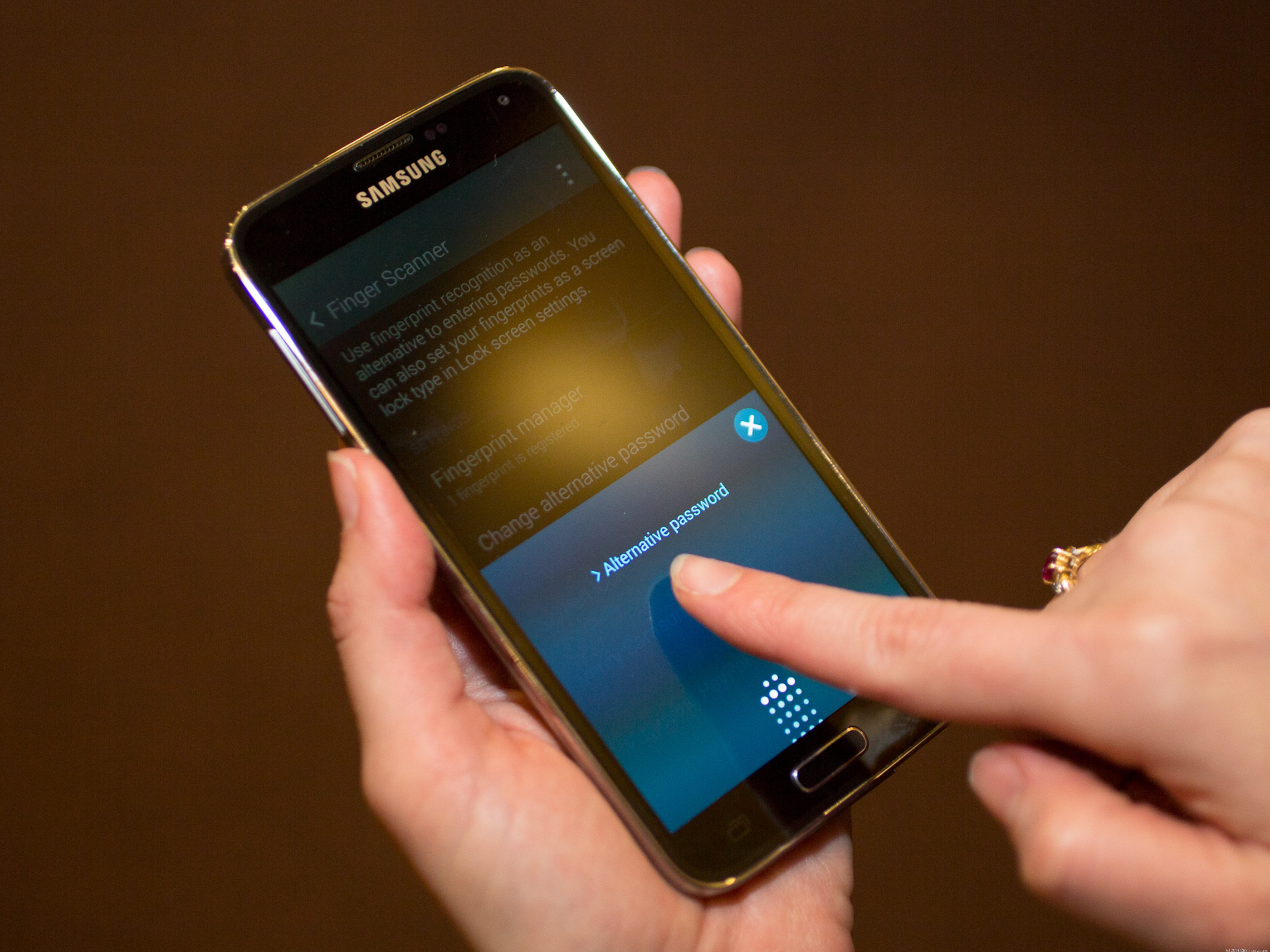 Samsung Galaxy A12 Сканер Отпечатка
