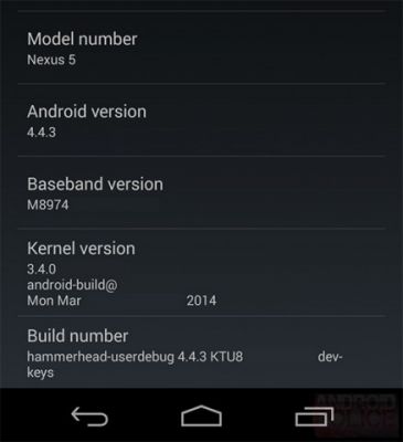 Android 4.4.3: список исправлений