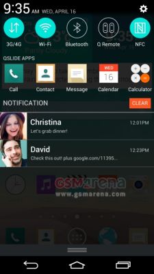 LG G3: скриншоты нового пользовательского интерфейса