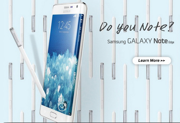 IFA 2014: смартфон Samsung GALAXY Note Edge с двухсторонним дисплеем представлен официально