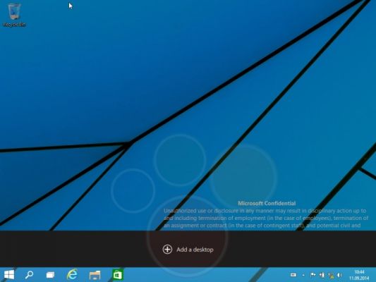 Скриншоты Windows 9 Technical Preview гуляют по просторам всемирной сети