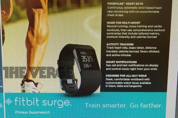FitBit готовит к анонсу умные часы Surge