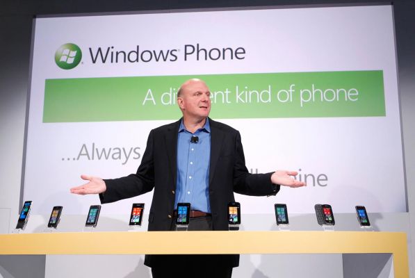 Стив Балмер признал неудачи Windows Phone