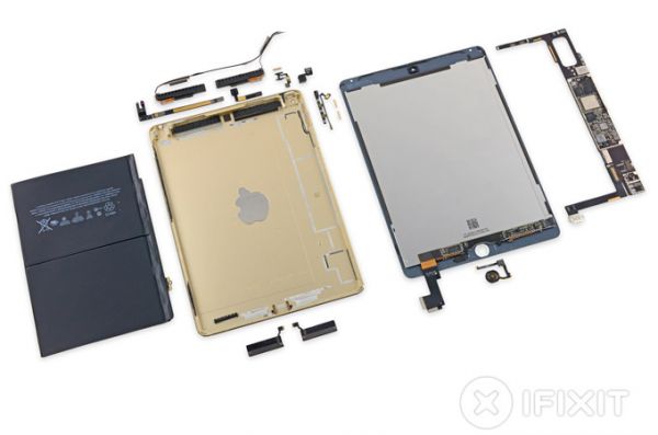 Эксперты iFixit низко оценили ремонтопригодность нового iPad Air 2