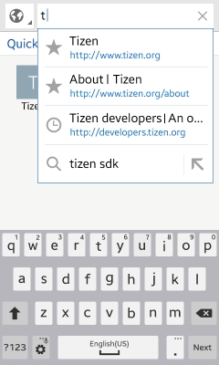 Большая порция скриншотов новой Tizen 2.3