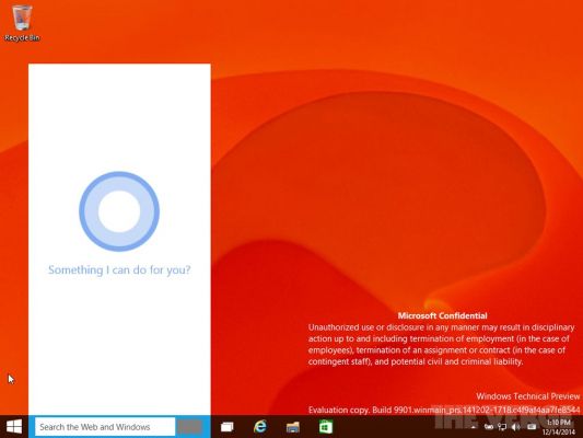 В новом билде Windows 10 Technical Preview появилась Cortana и новое приложение XBox