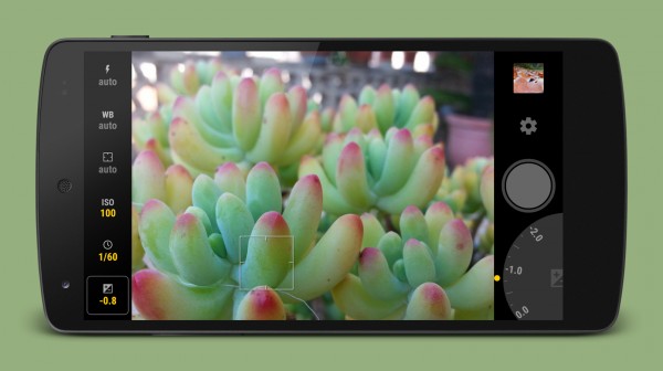 Manual Camera позволяет задействовать новые API камеры Android Lollipop