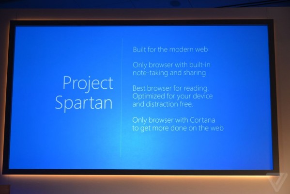 Project Spartan — новый веб-обозреватель для Windows 10 от Microsoft