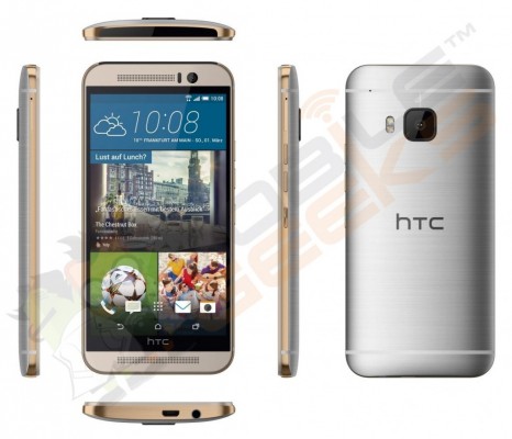 Новая порция рендеров и полные характеристики HTC One M9