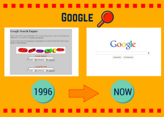 Как изменились популярные веб-сайты за десятки лет своего развития