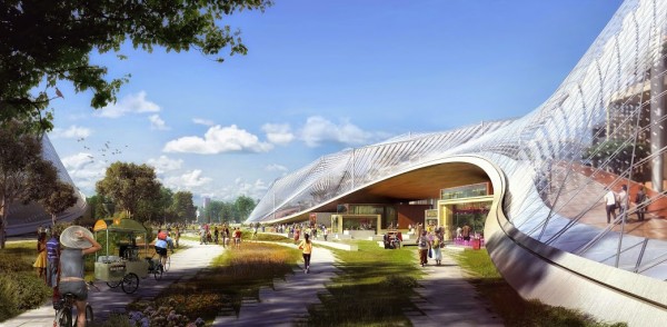 Google показала, как будет выглядеть её новый кампус будущего